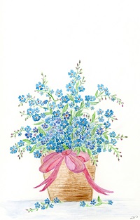 Forgetmenot bouquet